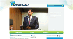 Desktop Screenshot of democrataspr.org.br
